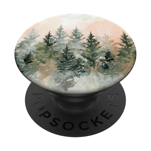 Abstrakte Außenlandschaft Ästhetischer Berg PopSockets Klebender PopGrip Abstrakte Außenlandschaft Ästhetischer Berg PopSockets Klebender PopGrip von Mountain Landscapes Forest