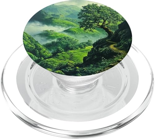 Berge Wildnis Wald Wandern Kiefer Natur PopSockets PopGrip für MagSafe von Mountain Landscapes Forest