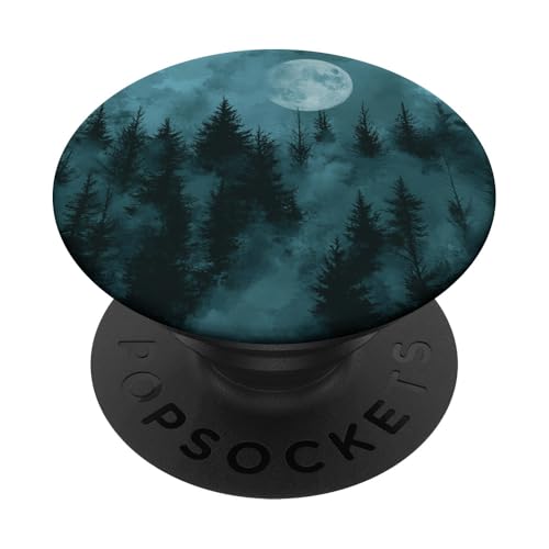 Kiefer Bergszene Blaugrün Wald Muster PopSockets Klebender PopGrip Kiefer Bergszene Blaugrün Wald Muster PopSockets Klebender PopGrip von Mountain Landscapes Forest