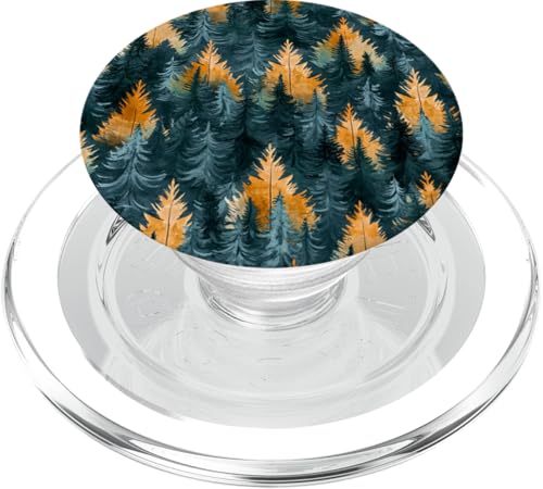 Kiefer Bergszene Blaugrün Wald Muster PopSockets PopGrip für MagSafe Kiefer Bergszene Blaugrün Wald Muster PopSockets PopGrip für MagSafe von Mountain Landscapes Forest