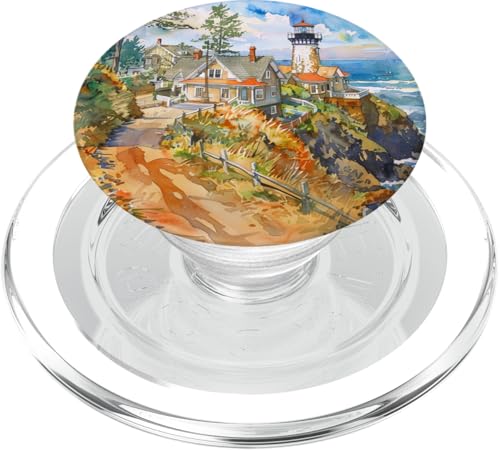 Leuchtturm Meer Ozean Urlaub PopSockets PopGrip für MagSafe Leuchtturm Meer Ozean Urlaub PopSockets PopGrip für MagSafe von Mountain Landscapes Forest