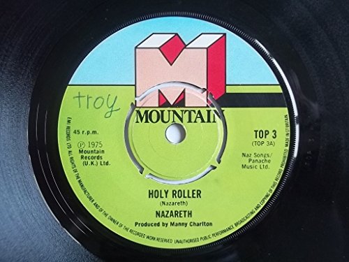 HOLY ROLLER 7 INCH (7" VINYL 45) UK MOUNTAIN 1975 von Mountain
