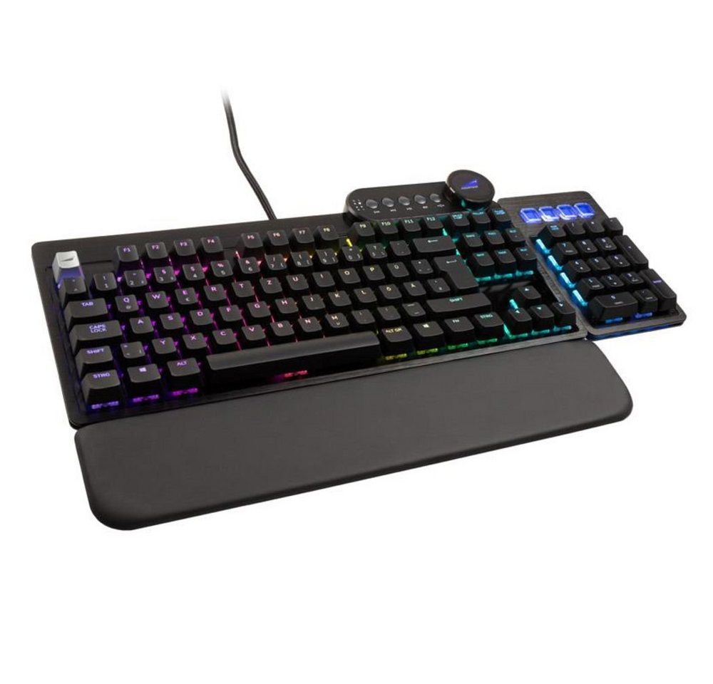 Mountain Everest Max MX Brown Gaming-Tastatur (ISO Deutsches Layout RGB-LED-Beleuchtung schwarz) von Mountain