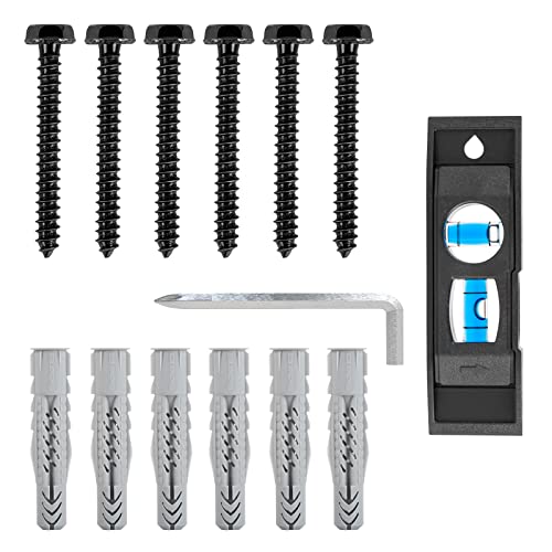 Mounting Dream Schrauben Set zur Montage der TV-Wandhalterung an der Holz- oder Betonwand, inklusive Fischer Dübel, hochfester M8 Zugschraube, MD5753-03 Mounting Dream Schrauben Set zur Montage der TV-Wandhalterung an der Holz- oder Betonwand, inklusive Fischer Dübel, hochfester M8 Zugschraube, MD5753-03 von Mounting Dream