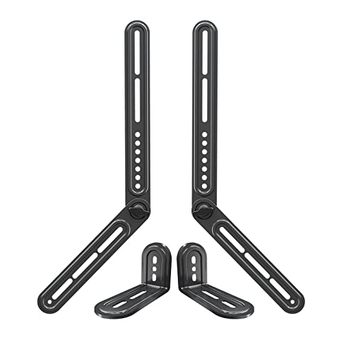 Mounting Dream Soundbar Halterung Universal Soundbar-TV-Halterung für die Montage über/unter TV, für Soundbar bis zu 6.8kg, mit Abnehmbarer Langer Verlängerungsplatten und L-förmige Halter, MD5420-03 Mounting Dream Soundbar Halterung Universal Soundbar-TV-Halterung für die Montage über/unter TV, für Soundbar bis zu 6.8kg, mit Abnehmbarer Langer Verlängerungsplatten und L-förmige Halter, MD5420-03 von Mounting Dream