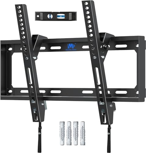 Mounting Dream Neigbare TV-Wandhalterung Wandhalterung, für die meisten 26-55 Zoll Flach- und Curved TVs bis VESA 400x400mm und 40kg, Ultra Slim Neigbar TV Wandhalterung Fischer Wandstecker enthalten MD2268-MK-02 Mounting Dream Neigbare TV-Wandhalterung Wandhalterung, für die meisten 26-55 Zoll Flach- und Curved TVs bis VESA 400x400mm und 40kg, Ultra Slim Neigbar TV Wandhalterung Fischer Wandstecker enthalten MD2268-MK-02 von Mounting Dream