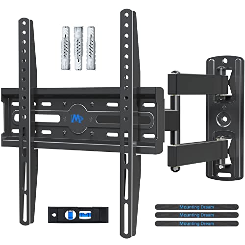 Mounting Dream TV Wandhalterung Schwenkbar Neigbar Ausziehbar, Fernseher Wandhalterung für 26-60 Zoll Flach & Curved Fernseher oder Monitor bis zu 27kg, max. VESA 400x400mm, MD2432-03 Mounting Dream TV Wandhalterung Schwenkbar Neigbar Ausziehbar, Fernseher Wandhalterung für 26-60 Zoll Flach & Curved Fernseher oder Monitor bis zu 27kg, max. VESA 400x400mm, MD2432-03 von Mounting Dream