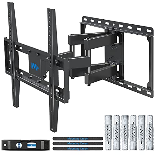 Mounting Dream TV Wandhalterung Schwenkbar Neigbar Fernseher Wandhalterung Doppel Arm Halterung für die meisten 26-65 Zoll LED, LCD, OLED, Plasma TVs mit VESA 75x75-400x400mm bis zu 45kg Mounting Dream TV Wandhalterung Schwenkbar Neigbar Fernseher Wandhalterung Doppel Arm Halterung für die meisten 26-65 Zoll LED, LCD, OLED, Plasma TVs mit VESA 75x75-400x400mm bis zu 45kg von Mounting Dream