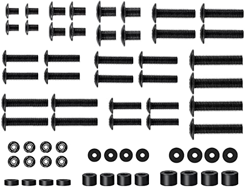 Mounting Dream Universal TV-Montage-Hardware-Kit, VESA-Schraubenset für alle Fernseher und Monitore inklusive M4, M5, M6, funktioniert mit jeder TV-Halterung/Halterung, TV-Schraube MD5754-02 von Mounting Dream