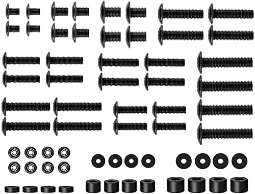 Mounting Dream Universal TV Mounting Hardware Kit, VESA Screw Set for All TVs and Monitors Includes M4, M5, M6, M8 Screws, Spacers and Washers, Works with Any TV Brackets/Mounts, TV Screw MD5754 von Mounting Dream