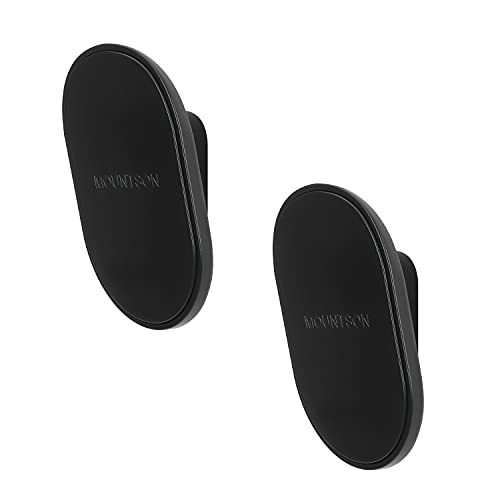 Premium Wandhalter für den Innen- und Außenbereich, für Sonos Move schwarz – Paar von Mountson