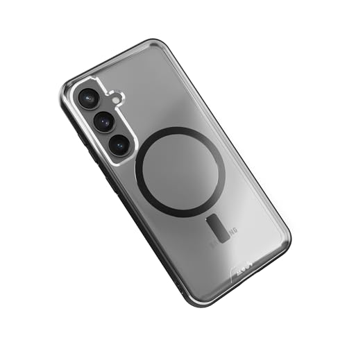 Mous - Durchsichtig Hülle für Samsung Galaxy S24 Plus - Clarity 2.0 - Handyhülle S24 Plus MagSafe-Kompatibel Case - Transparent Kristallklares und Schlankes Design Case - Schutzhuelle von Mous