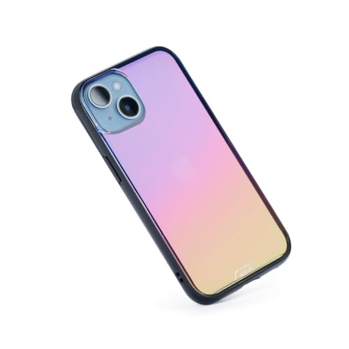 Mous - Durchsichtig Hülle für iPhone 14 Plus - Clarity Schillernd - Handyhülle iPhone 14 Plus - Transparent Kristallklares und Schlankes Design Case - Schutzhuelle von Mous