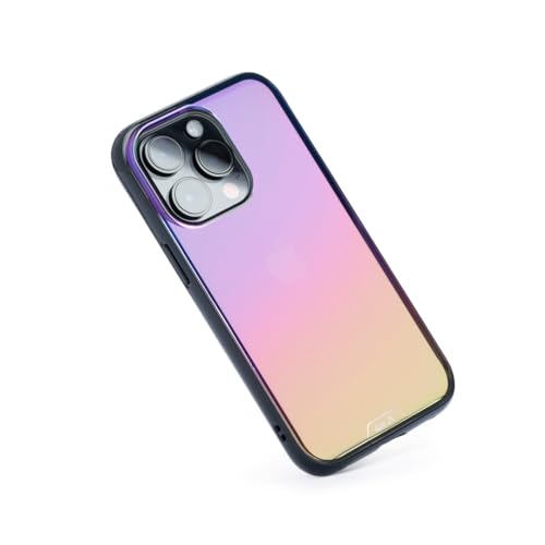 Mous - Durchsichtig Hülle für iPhone 14 Pro - Clarity Schillernd - Handyhülle iPhone 14 Pro - Transparent Kristallklares und Schlankes Design Case - Schutzhuelle von Mous