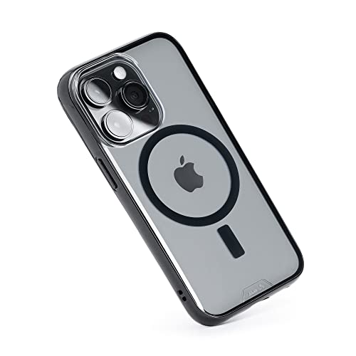 Mous - Durchsichtig Hülle für iPhone 14 Pro Max - Clarity 2.0 - Handyhülle iPhone 14 Pro Max MagSafe-Kompatibel Case - Transparent Kristallklares und Schlankes Design Case - Schutzhuelle von Mous