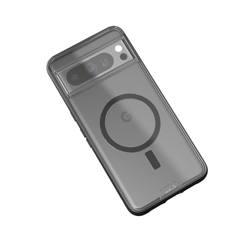 Mous Hülle für Google Pixel 8 Pro MagSafe Kompatibel Case Durchsichtig - Clarity 2.0 - Handyhülle Pixel 8 Pro Case - Transparent Kristallklares und Schlankes Design Case - Schutzhuelle von Mous
