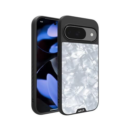 Mous Hülle für Google Pixel 9 MagSafe Kompatibel Case - Limitless 5.0 - Weiße Acetat - Handyhülle Pixel 9 - Schutzhuelle Mous Hülle für Google Pixel 9 MagSafe Kompatibel Case - Limitless 5.0 - Weiße Acetat - Handyhülle Pixel 9 - Schutzhuelle von Mous