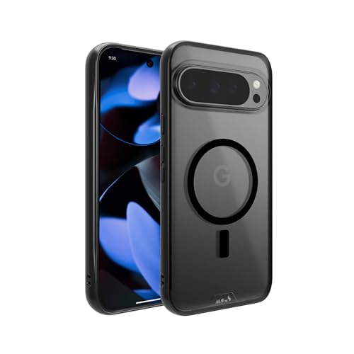 Mous Hülle für Google Pixel 9 Pro XL MagSafe Kompatibel Case Durchsichtig - Clarity 2.0 - Handyhülle Pixel 9 Pro XL Case - Transparent Kristallklares und Schlankes Design von Mous