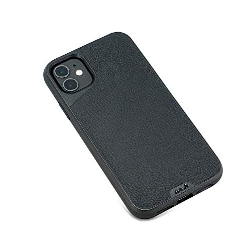 Mous - Hülle für iPhone 11 - Schwarzes Leder - Limitless 3.0 - Handyhülle iPhone 11 - Schutzhuelle von Mous
