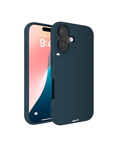 Mous Hülle für iPhone 16 Plus MagSafe Kompatibel Case - Limitless 6.0 - Navy Blau - Stoßfeste Handyhülle Mous Hülle für iPhone 16 Plus MagSafe Kompatibel Case - Limitless 6.0 - Navy Blau - Stoßfeste Handyhülle von Mous