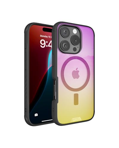 Mous Hülle für iPhone 16 Pro MagSafe Kompatibel Case Durchsichtig - Clarity 3.0 Schillernd - Transparent Kristallklares und Schlankes Design Handyhülle von Mous
