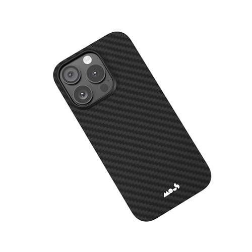 Mous Hülle für iPhone 16 Pro Max MagSafe Kompatibel Case - Super Thin Carbonfaser - Schlanke Design Handyhülle Mous Hülle für iPhone 16 Pro Max MagSafe Kompatibel Case - Super Thin Carbonfaser - Schlanke Design Handyhülle von Mous