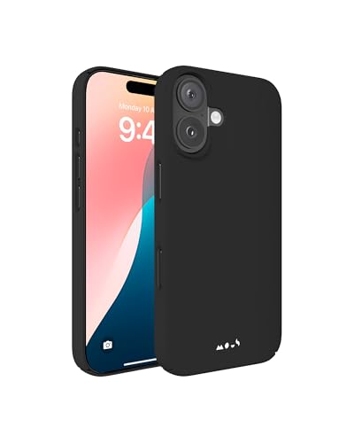 Mous Hülle für iPhone 16 Plus MagSafe Kompatibel Case - Super Thin 2.0 - Schwarz Mous Hülle für iPhone 16 Plus MagSafe Kompatibel Case - Super Thin 2.0 - Schwarz von Mous
