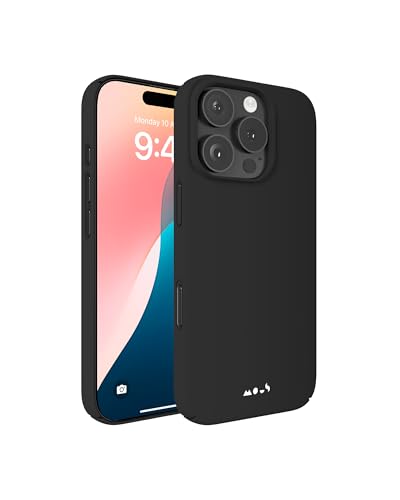 Mous Hülle für iPhone 16 Pro MagSafe Kompatibel Case - Super Thin 2.0 - Schlanke Design Handyhülle - Schwarz Mous Hülle für iPhone 16 Pro MagSafe Kompatibel Case - Super Thin 2.0 - Schlanke Design Handyhülle - Schwarz von Mous