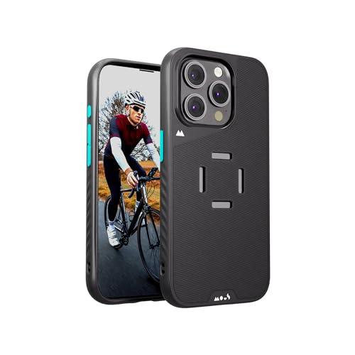 Mous - Intralock Handyhülle für iPhone 14 Pro Max Case - MagSafe kompatibel mit IntraLock-Technologie für mechanische Montage von Mous