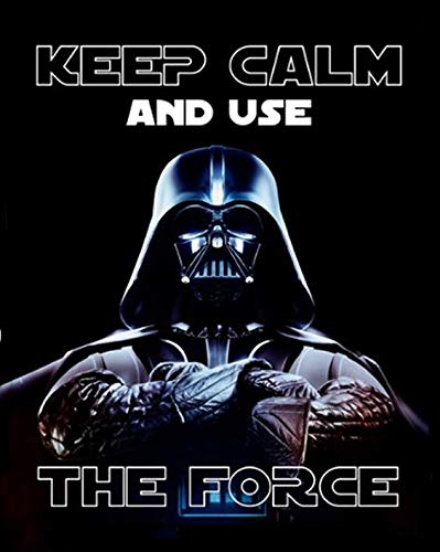 Keep Calm & Use The Force Neopren Mauspad (Design 1) von Mouzer Designs