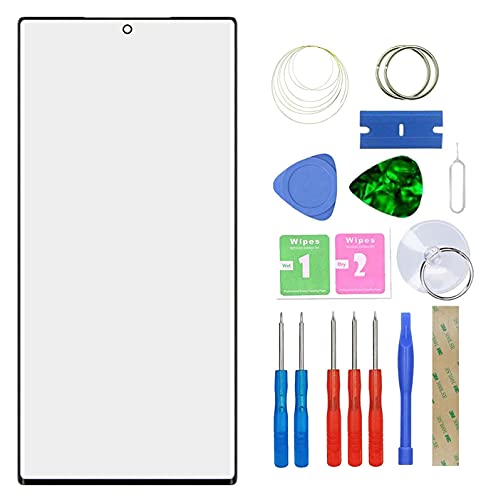 MovTEK Display Glas Frontglas Reparatur Set Original kompatibel mit Samsung Galaxy Note 20 Ultra N985F /5G N986B inkl. Werkzeugsatz (6.9"- Schwarz) von MovTEK