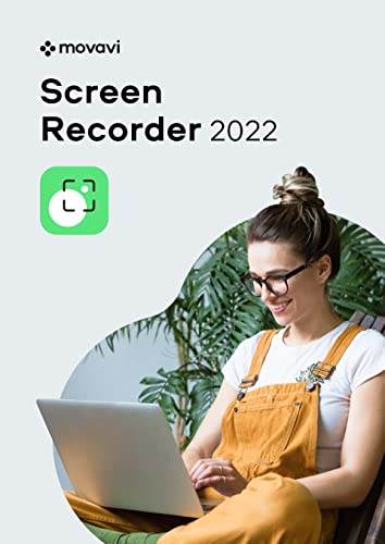 Movavi Screen Recorder 2022 | Persönlich | 1 Gerät | Mac | Mac Aktivierungscode per Email von Movavi Software Inc