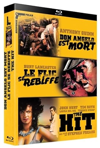 Coffret suspense et polar 3 films : le flic se rebiffe ; don angelo est mort ; the hit [Blu-ray] [FR Import] von Movinside