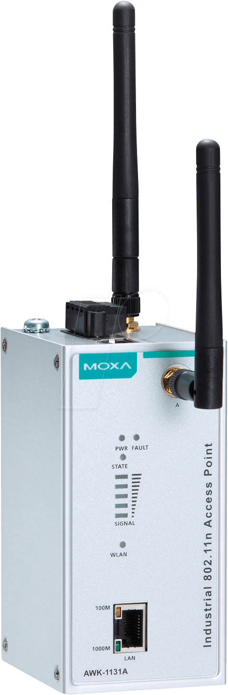 MOXA AWK-1131A - WLAN Access Point 2.4/5 GHz 300 MBit/s von Moxa