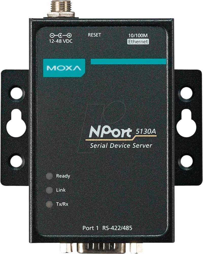 MOXA NPORT 5130A - Geräteserver, 1x RJ45, 1x RS-422/485 von Moxa