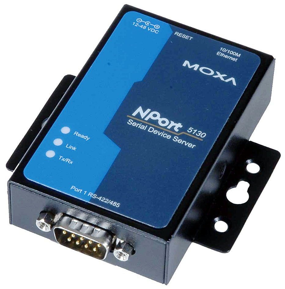 MOXA Serial Device Server, 1 Port, RS-422/485, Nport-5130 von Moxa