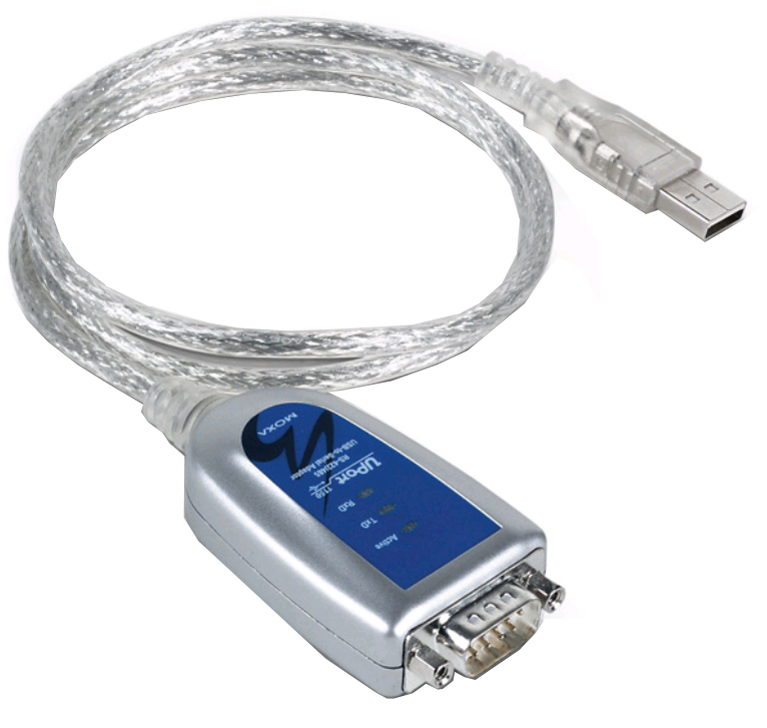MOXA USB 2.0 - RS-232 Adapter Uport-1110, 1 Port von Moxa