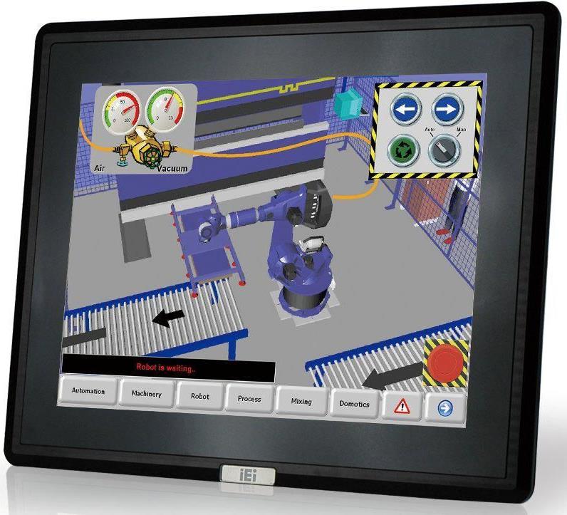 Moxa 30,50cm (12) LCD MONITOR, TOUCH, PROJEC (47102) von Moxa