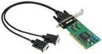 Moxa CP-132UL - Serieller Adapter - PCI Low-Profile - RS-422/485 x 2 (CP-132UL-DB9M) von Moxa