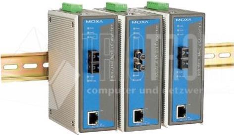 Moxa IMC-101-S-SC - Medienkonverter - 100Mb LAN - 10Base-T, 100Base-FX, 100Base-TX - RJ-45 / SC Single-Modus - bis zu 40 km - 1310 nm von Moxa
