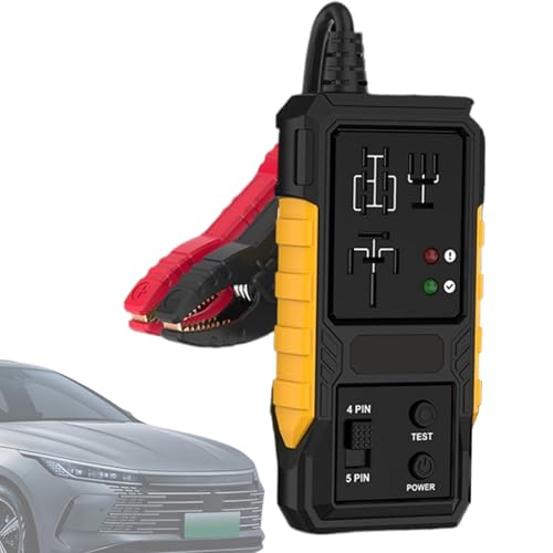 Moxeupon Automotive Relais Tester - Automobil Relais Prüfgerät,12-Volt Diagnosegerät für Fahrzeugreparaturen Batterietests Schaltungstests Sicherungsprüfung Anhängerwartung Moxeupon Automotive Relais Tester - Automobil Relais Prüfgerät,12-Volt Diagnosegerät für Fahrzeugreparaturen Batterietests Schaltungstests Sicherungsprüfung Anhängerwartung von Moxeupon