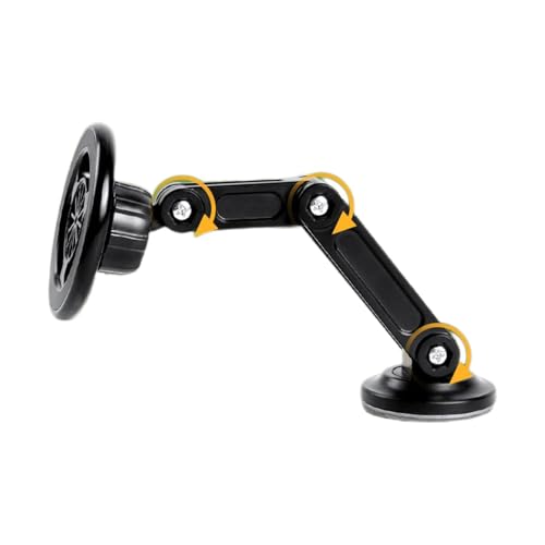 Moxeupon Magnetischer Autotelefonhalter, Auto-Armaturenbrett-Telefonhalter,Klappbarer Handyhalter | Multifunktionaler magnetischer Handyständer, drehbare Handyhalterung, Kfz-Handyhalterung von Moxeupon