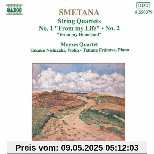 Smetana Streichquartette 1 und 2 Franova von Moyzes Quartett