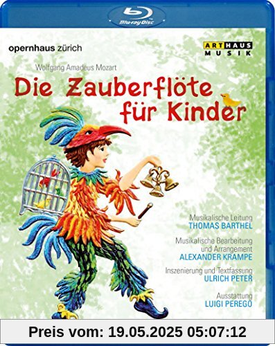 Die Zauberflöte für Kinder [Blu-ray] von Wolfgang Amadeus Mozart