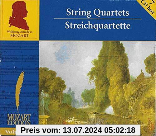 Mozart Edition String Quartets [7xCD] von Mozart, Wolfgang Amadeus