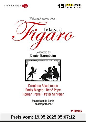 Mozart: Le Nozze di Figaro (Berlin, 1999) [2 DVDs] von Wolfgang Amadeus Mozart