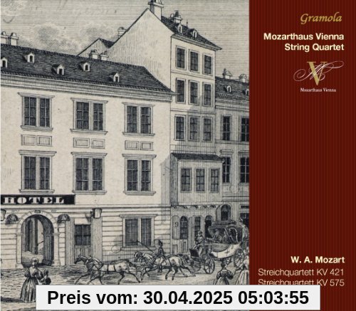 Streichquartette KV 421+575 Streichquartette KV 421+575 von Mozarthaus Vienna String Quartet