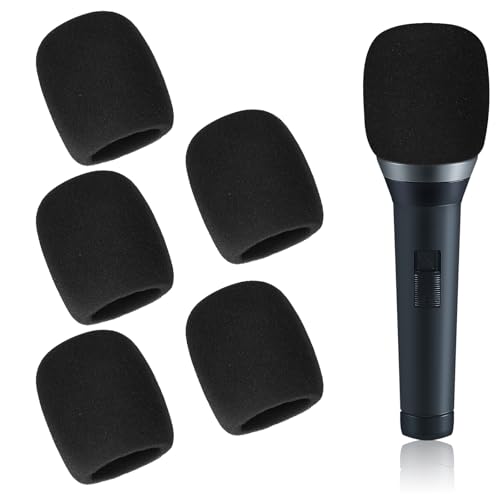 5 Stück Mikrofon Windschutz Mikrofonabdeckung Mic Foam Cover Handmikrofon Schaumstoff Windschutz Wiederverwendbar Verdickte Waschbare für Ktv Bühnenperformance Familienfeier 5 Stück Mikrofon Windschutz Mikrofonabdeckung Mic Foam Cover Handmikrofon Schaumstoff Windschutz Wiederverwendbar Verdickte Waschbare für Ktv Bühnenperformance Familienfeier von Mozeat Lens