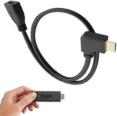 TV-HDMI-Verlängerungskabel für Amazon Fire Stick, Stecker auf Buchse, 0,5 m von Mr Gadget's Solutions