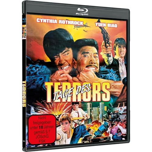 Yuen Biao & Cynthia Rothrock - TAGE DES TERRORS - Cover A [Blu-ray] von Mr. Banker Films / Cargo